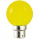 Ampoule LED B22 1W (bulb) Jaune