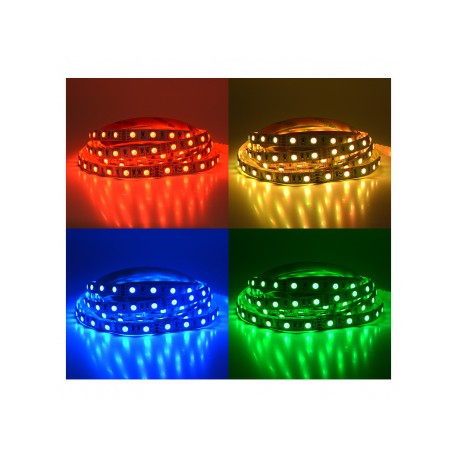 Bandeau LED IP20(14.4W/m) couleurs 