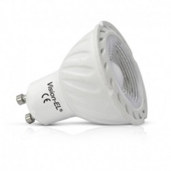 Ampoule LED COB GU10 6W dimmable (spot) blanc froid