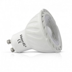 Ampoule LED COB GU10 6W dimmable (spot) blanc chaud