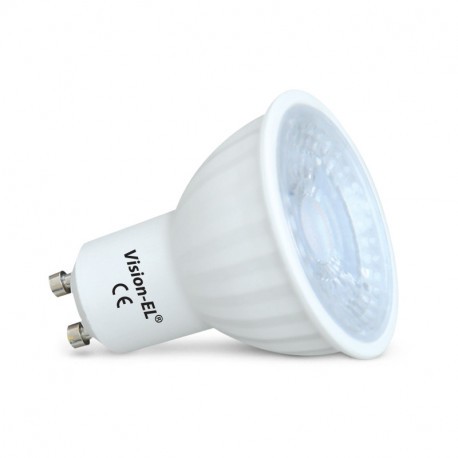 Ampoule LED COB GU10 6W (spot) blanc chaud