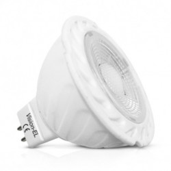 Ampoule LED COB GU5.3 4W dimmable (spot) blanc chaud
