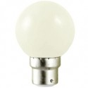 Ampoule LED B22 1W (bulb) blanc chaud