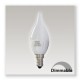 Ampoule LED E14 6W dimmable (coup de vent) blanc neutre