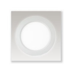 Plafonnier LED 12W (180mm) blanc froid