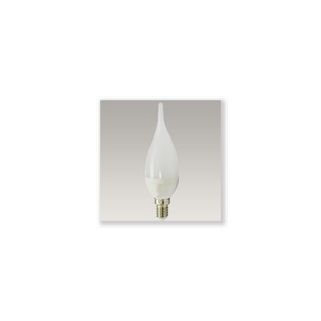 Ampoule LED E14 6W (coup de vent) blanc chaud